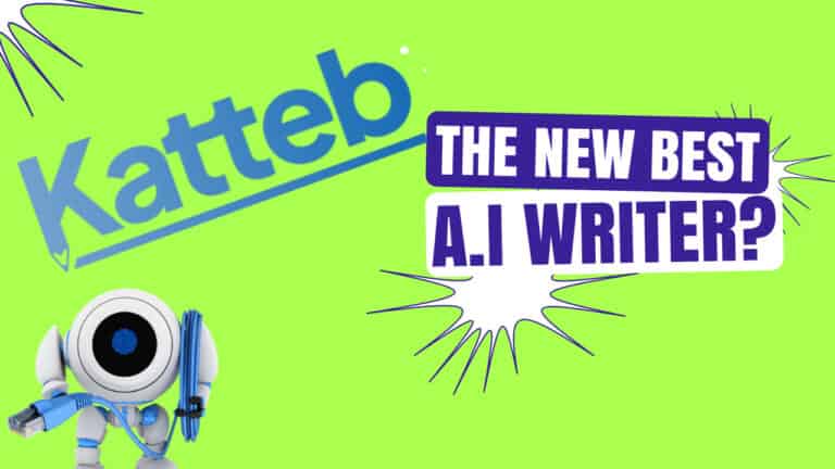 Katteb.com's claim as the best AI writer.