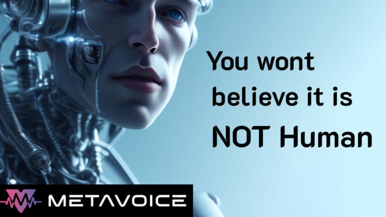Metavoice Voice Changer Review: Unbelievably human-like.