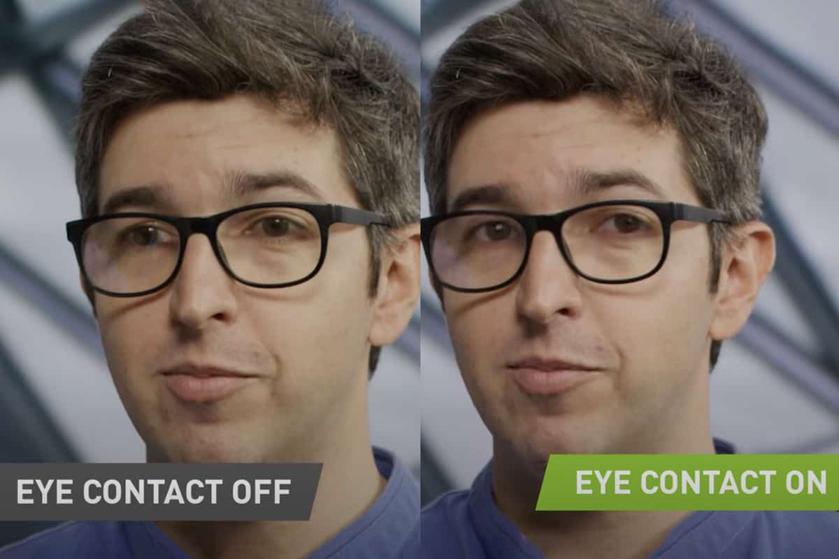 NVIDIA Eye Contact Revolutionizing Video Calls With AI   Eyecontact 