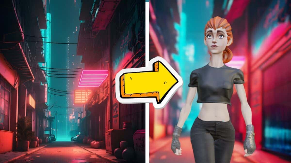 How to Create a 3D Scene Using Blender and Fspy Prompt Muse