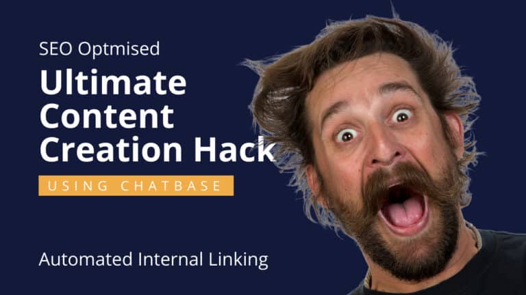Seo optimized content creation hack using chatbase for automating internal linking in GPT4 articles.