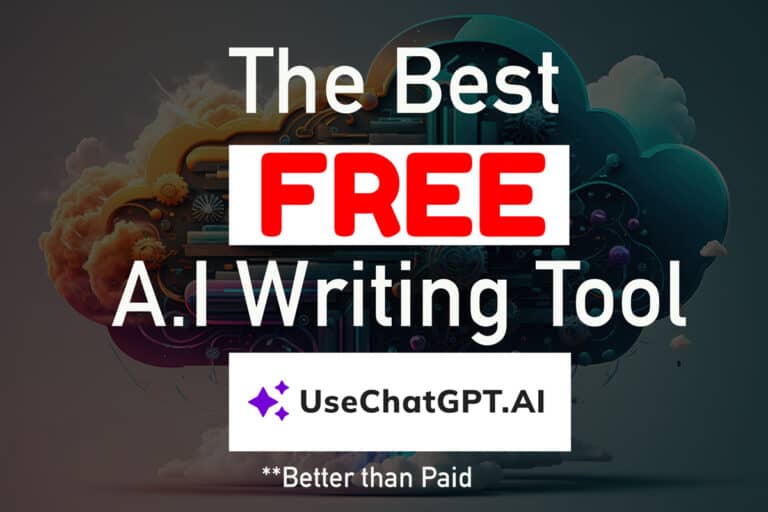 Revolutionise Your Content Creation with UseChatGPT.AI - The best FREE A.I writing tool.